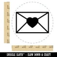 thumbnail image 2 of Envelope with Heart Self-Inking Rubber Stamp Ink Stamper - Black Ink - Large 1-1/2 Inch, 2 of 7
