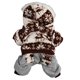 thumbnail image 5 of Perro Navideño Abrigo Con Capucha Con Capucha Gruesa Copa de Nieve Alk Chaqueta de Invierno para Perros Medianos Pequeños, 5 of 7