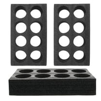 OUNONA 3 Pcs Convenient Multi-Hole Cup Holder For Soda Portable Beverage Tray For Office And Home Lightweight Cup Carrier Easy To Carry Drink Carrier