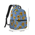 thumbnail image 2 of Uemuo Sunflowers Printed Student Durable Water-resistant Backpack,Travel Backpack,Outdoor Activities Backpack, Laptop Backpack, Multi-compartment Backpack, 2 of 5