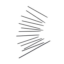 KALLORY Saxophone Instruments Accessories 13Pcs Metal Spring Needle Black for Repair