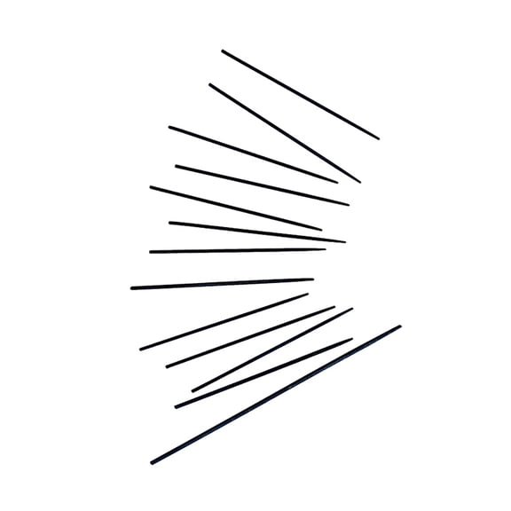 KALLORY Saxophone Instruments Accessories 13Pcs Metal Spring Needle Black for Repair