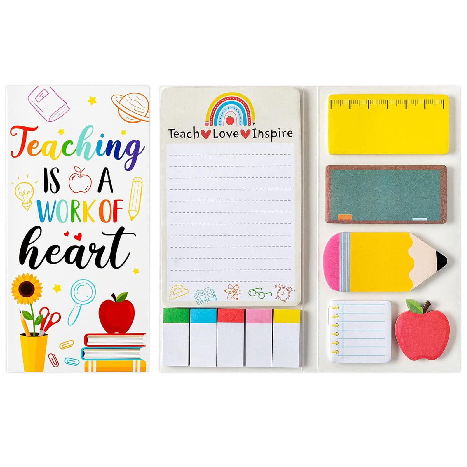 4 Pads Horse Sticky Notes - Cute Animal To-Do Notepads, 4 X 6 Inch, 200 Sheets For Office, School & Gifts