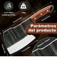 thumbnail image 2 of Cuchillo Xtellar Hacha Cuchillos De Cocina Carnicero Cuchillo Chef Color Negro, 2 of 3