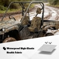 thumbnail image 4 of XYZCANDO Duck Camouflage Seat Cover for UTV Anti-Slip 4 Pieces UTV Waterproof Seats Cover Compatible with Rhino 450 660 700 Washable Rhino Seat Covers with Headrest Covers, 4 of 7