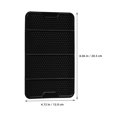 thumbnail image 2 of RUNROTOO 2Pcs Anti Slip Pad Black Car Dashboard Decorations for Home Use Office Desk, 2 of 8