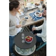 thumbnail image 5 of Keter Modern Cool Bar and Side Table Outdoor 2 in 1 Table and Bar Patio Furniture, Gray, 5 of 12