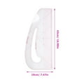thumbnail image 3 of ABCISI Sewing Pattern Maker Pattern Marking Ruler, Fashion Design Ruler,Garment Making Curve Ruler, Clear Metric Sewing Ruler,Multi-Purpose Pattern Maker Fashion Designing Ruler for Drawing Measuring, 3 of 9