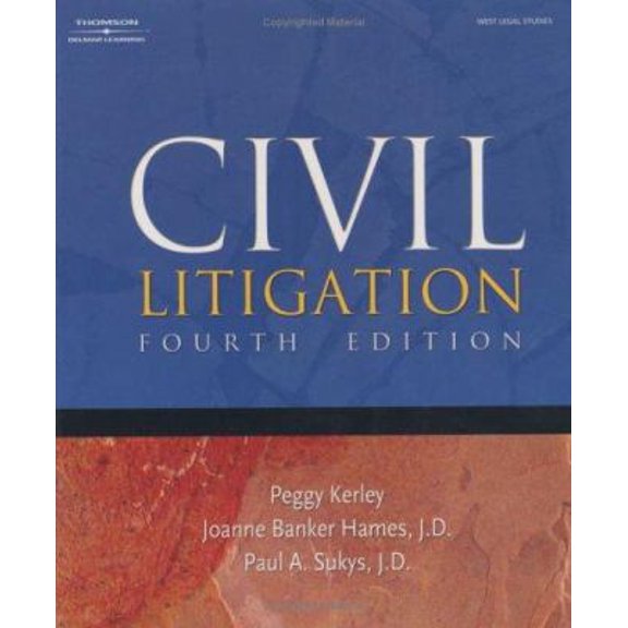 Pre-Owned Civil Litigation (Hardcover) 140184829X 9781401848293