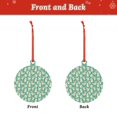 thumbnail image 2 of KLL SHIBA WITH FLORAL Pattern Acrylic Christmas Ornaments,1 PCS Xmas Tree Decor with Ribbon 3" Christmas Décor Christmas Pendant for Hanging on Tree & Party Favors-Round Shape, 2 of 7