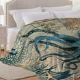 thumbnail image 4 of Yibo Fall Pumpkin Maple Leaves Blanket Flannel Soft and Comfortable Anti-static Bed Sofa Blanket, 4 of 8