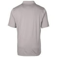 thumbnail image 3 of Men's Cutter & Buck Gray Georgetown Hoyas Forge Pencil Stripe Stretch Polo, 3 of 3