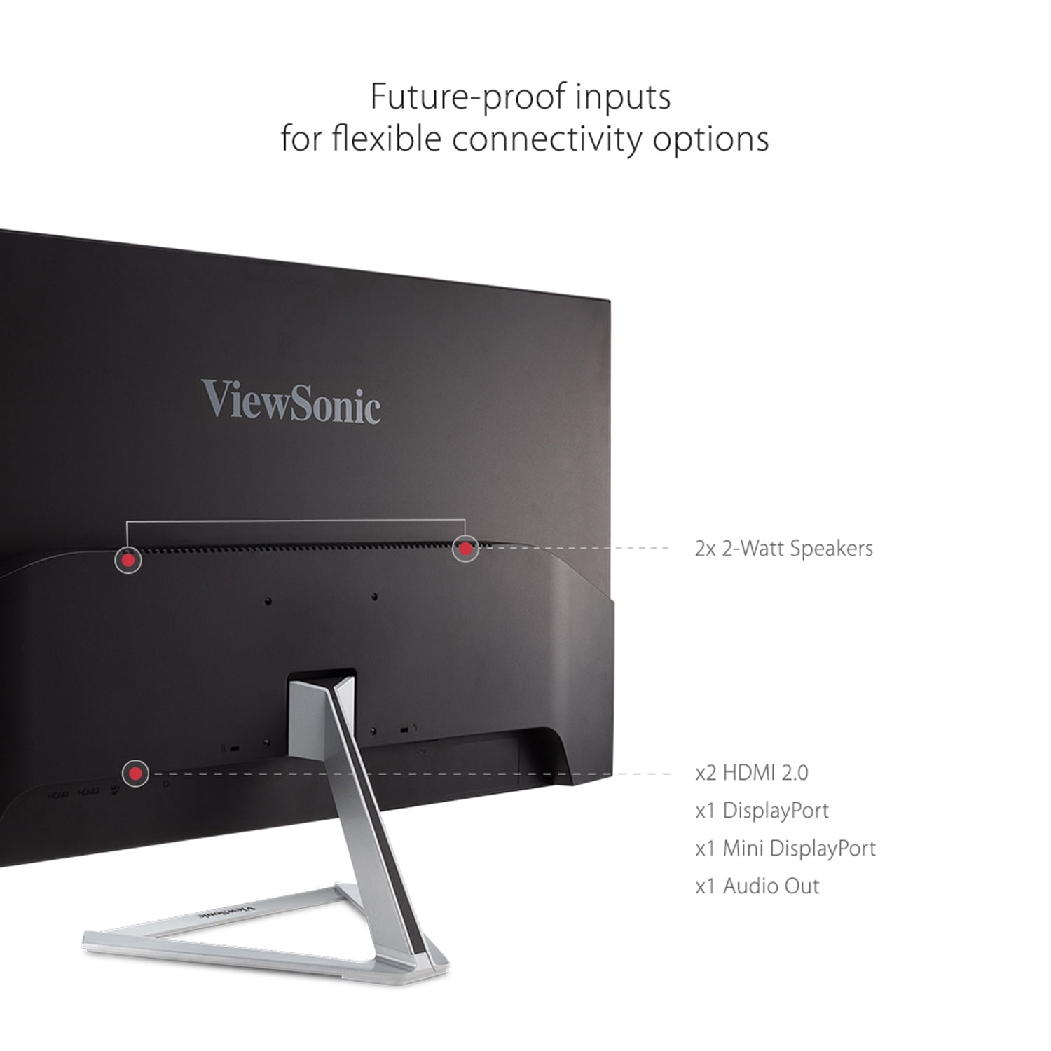ViewSonic VX3276-4K-mhd 32 4K Entertainment Monitor - ViewSonic