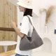 thumbnail image 1 of Bolso de mano de lona TANGJMXG para mujer hobo grande Caqui, 1 of 3