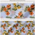 thumbnail image 2 of Soimoi Cotton Voile Fabric Floral & Leaves Tropical Print Fabric by The Yard 56 Inch Wide, 2 of 7