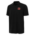 thumbnail image 2 of Men's Antigua Black Cincinnati Bengals Era Polo, 2 of 3