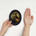 thumbnail image 6 of Gaecuw Halloween Picture Frame, Vintage Black Frame with Witch on Broom Art Print, 5.26 x 4.17 x 0.63 Inches, for Living Room Bedroom, Tabletop or Wall Mount, Black, 6 of 7