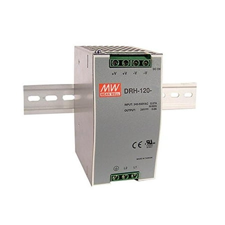 DRH-120-48 AC/DC Power Supply Single-OUT 48V 2.5A 120W 7-Pin