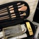 thumbnail image 4 of Sanrio-neceser de maquillaje para mujer, Kuromi Melody, bonitos artículos de tocador de PU, organizador de cosméticos, neceser con cremallera, neceser de viaje, bolsas de maquillaje para mujer, 4 of 5