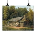 thumbnail image 2 of Print: Log Cabin, 2 of 4