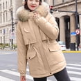 thumbnail image 2 of Hueook Jackets for Women Fall Clothes Women's Plus Size Zip Hooded Jacket Casual tops Coat with Pockets Fall Winter Fashion Cardigan, 2 of 7