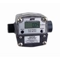 thumbnail image 1 of GPI Flow Meter 120000-28 LM Series; For Antifreeze And Engine Oils; Display Reads Gallons/Litres/Pints/Quarts; 7.5 To 76 LPM; Digital Display; 1 Inch FNPT Inlet x 1 Inch FNPT Outlet; PBT Polyester, 1 of 1