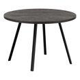 thumbnail image 1 of Monarch Specialties Dining Table, 48" Round, Small, Kitchen, Dining Room, Metal, Laminate, Black, Contemporary, Modern, 1 of 4