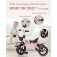 thumbnail image 2 of Triciclo KRIDDO para niños de 24 meses a 4 años, estilo deportivo, 2 of 7