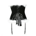 thumbnail image 3 of Grebrafan Corset Women Nightmare Before Christmas Cosplay Black L, 3 of 5