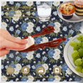 thumbnail image 6 of Pioneer Flower Floral Print Pattern Round Tablecloth 60 X 60 Inch, Wrinkle Resistant Wipeable Table Cloth for Kitchen Dining Picnic Patio Party, 6 of 6