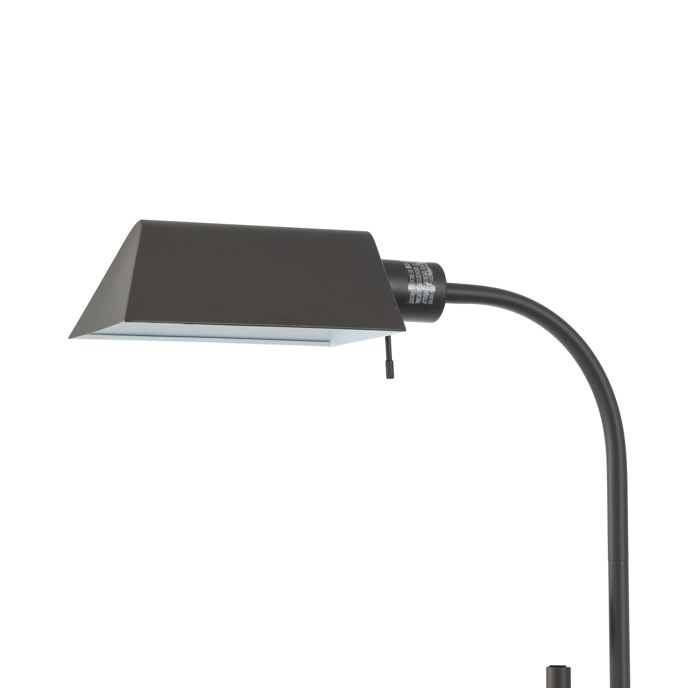 Better Homes & Gardens 51.5”/72” Modern Adjustable Oil-Rubbed Bronze Pharmacy Floor Lamp with Shade