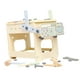 thumbnail image 3 of Juego de herramientas para , caja de herramientas de tornillo de madera, juego de banco de trabajo de juguete de madera para juego de simulación, 3 of 9