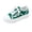 Green, variant on HTHLVMD Color Block Canvas Shoes, Stitching Casual Sneakers, Women's Canvas Sneakers Fashion Low Top Platform Walking Shoes Lace-Up Casual Comfort Tennis Shoes for Daily Wear, Black 5