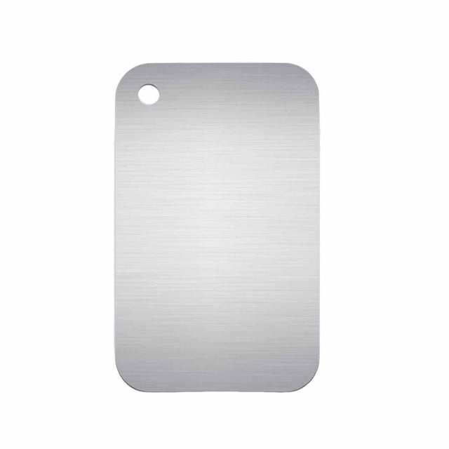 2025 New Circular Hanging Hole Cutting Board Stainless Steel Cutting Board Double Faced Food Grade Cutting Board Cutting Boards For Kitchen Chopping Boards Meat Fruits Vegetables