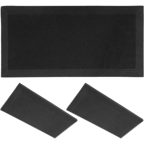 3pcs Soundproof Acoustic Wall Panels for Noise Reduction and Sound Absorption