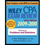 Wiley CPA Examination Review, Problems and Solutions (Wiley CPA Examination Review Vol. 2: Problems & Solutions) (Volume 2) [Paperback - Used]