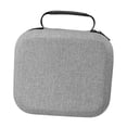 thumbnail image 2 of Estuche de almacenamiento para altavoz y micrófono, portátil, resistente a golpes, de EVA, resistente, con protección de audio, bolsa de viaje para Gris, 2 of 8