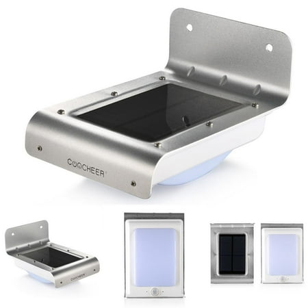 16 Led Solar Motion Light Ultra Bright Wireless Aluminum Shell 16 Led Solar Motion Light Ultra Bright Wireless Aluminum Shell Security Outdoor Lights Sensor Spotlights For Garden Patio Shed