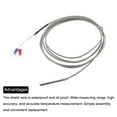 thumbnail image 4 of K Type Thermocouple Temperature Sensor Probe 5x50mm 6.6ft 0 to 600C(32 to 1112F) Stainless Steel, 4 of 5