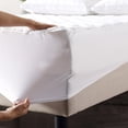 thumbnail image 5 of Defend-A-Bed Mattress Protector in Cool Breathable & Noiseless Mattress Pad Waterproof with Deluxe Quilted Mattress Protector, Fitted Mattress Pad, Mattress Cover - Full Size Bed, White, 5 of 11