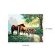 thumbnail image 3 of 16 x 20 pulgadas DIY Pintura al óleo sobre lienzo Pintura por número Kit Caballo Animal Patrón para Abanopi Tipo 4, 3 of 7