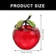 thumbnail image 4 of Adorno decorativo de manzana de cristal, decoración de manzana de escritorio, artesanía de cristal, 4 of 6