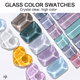 thumbnail image 4 of 5PCS Tarjeta de color de uñas Tarjeta de visualización de color-5 # Rectangular corrugado Ormromra CPB-DE-LYY402-5, 4 of 5