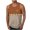 Khaki, variant on ALLLIST Big And Tall Mens Tank Tops Sleeveless Summer Cotton Pullover Black Animal Print Casual Shirts for Men Size S-2XL