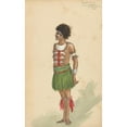 thumbnail image 3 of Will R. Barnes 16x24 Black Modern Framed Museum Art Print Titled - Moro's Chorus (1912 - 1924), 3 of 5