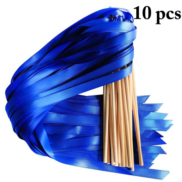 Bangcool Wedding Wand Creative Party Decoration Ribbon Stick Streamer Stick