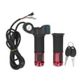 thumbnail image 2 of Electric Scooter Throttle Grip With LCD Display Power Key Locker, Low Failure Rate For Electric Bikes Bicycles Scooters, 2 of 8