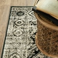 thumbnail image 6 of Avalon Home Gracie Distressed Medallion Area Rug, 9'10" X 12'10", Gray/ Black, 6 of 10