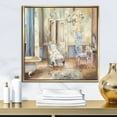 thumbnail image 3 of French Boudoir Bath I - Traditional Bathroom Framed Canvas, 3 of 3