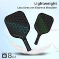 thumbnail image 2 of Pickleball-Paddles-Set of 4 or 2 Rackets with Balls and Bag | USAPA Approved Pickle-Ball Equipment with Accessories | Fiberglass/Graphite Pickleball Racquet Set for Men, Women, Kids, Adults, 2 of 8